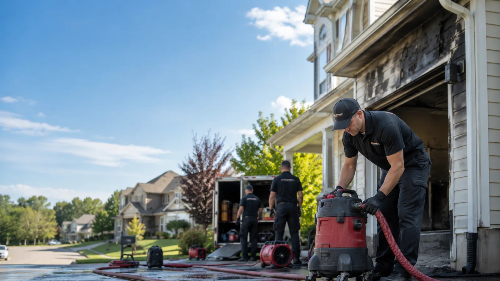 Fire And Smoke Damage Restoration in Oakfield, ME near me